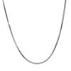 Yhpup 90+5cm Nuevo Collar Largo de Cadena Cuadrada Exquisita Brillante Acero Inoxidable 316L Unisex Metal Impermeable Joyería Elegante