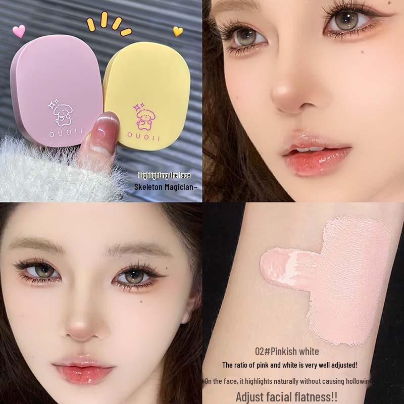 

Крем OUOII Starlight многоцелевой: Осветляющие румяна и хайлайтер для матового финиша. Standard