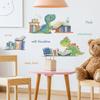 Kleines Dinosaurier Arbeitszimmer Heimhintergrund Verschönerung und Dekoration Wandaufkleber für Ernsthaftes Lernen