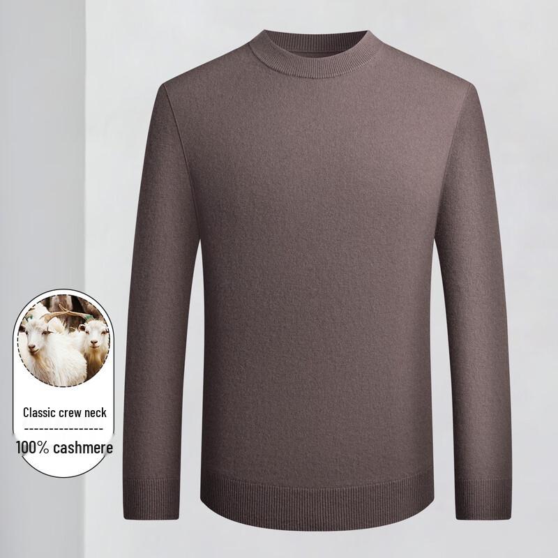 Lawes Men's Pure Cashmere Round Neck Sweater