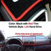 Car Dashboard Cover Non slip pad For Toyota Avensis 2005 2006 LHD RHD Styling Car Dash Mat Sun Shade Pad Anti-UV Cushion