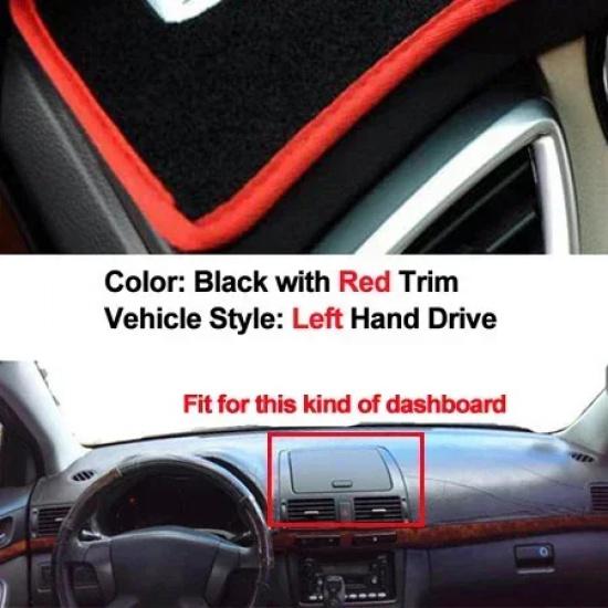 Car Dashboard Cover Non slip pad For Toyota Avensis 2005 2006 LHD RHD Styling Car Dash Mat Sun Shade Pad Anti-UV Cushion