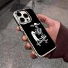 A-Avenged Sevenfold Phone Case For IPhone 17 Air 16 E 15 14 13 12 11 Plus Pro Max Electroplated Transparent Soft Shell
