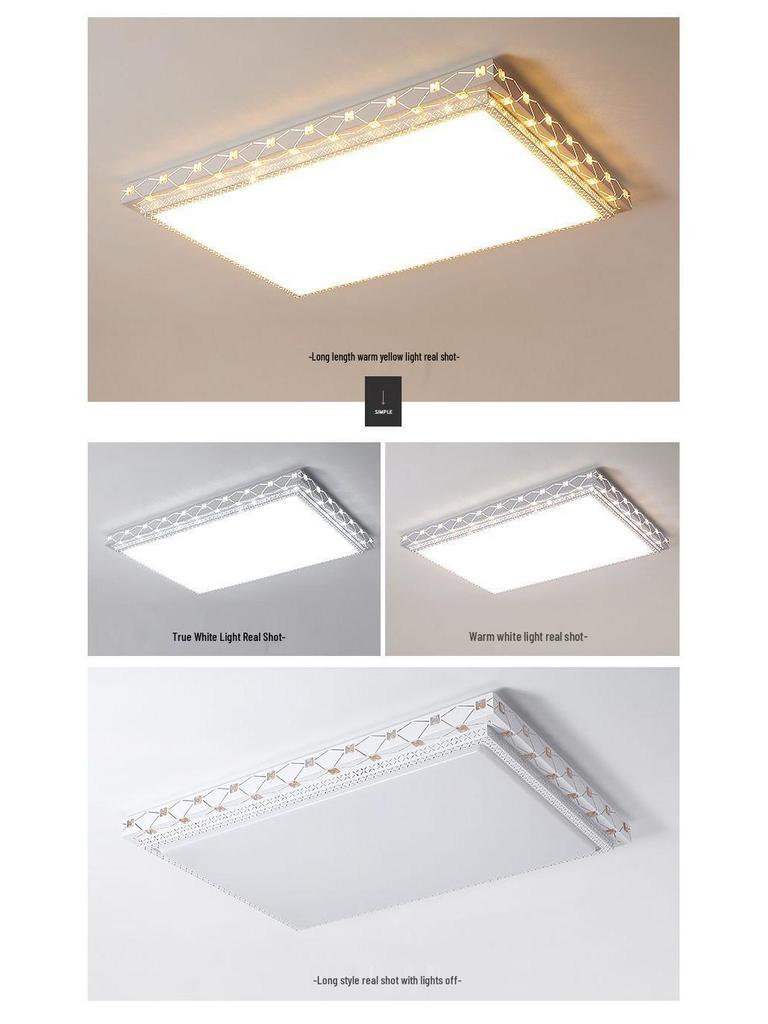 Modern Round LED Ceiling Light for Living Room, Dining Room, Bedroom, and Study