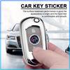 14mm Car Remote Key Fob Emblem Badge Radio Button Sticker For Alfa Romeo 147 159 156 Giulietta Giulia Mito Spider Alpha Nheadrest