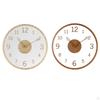 Acrylic Wall Clock for Living - Non Ticking Design Classrooms And Bathrooms