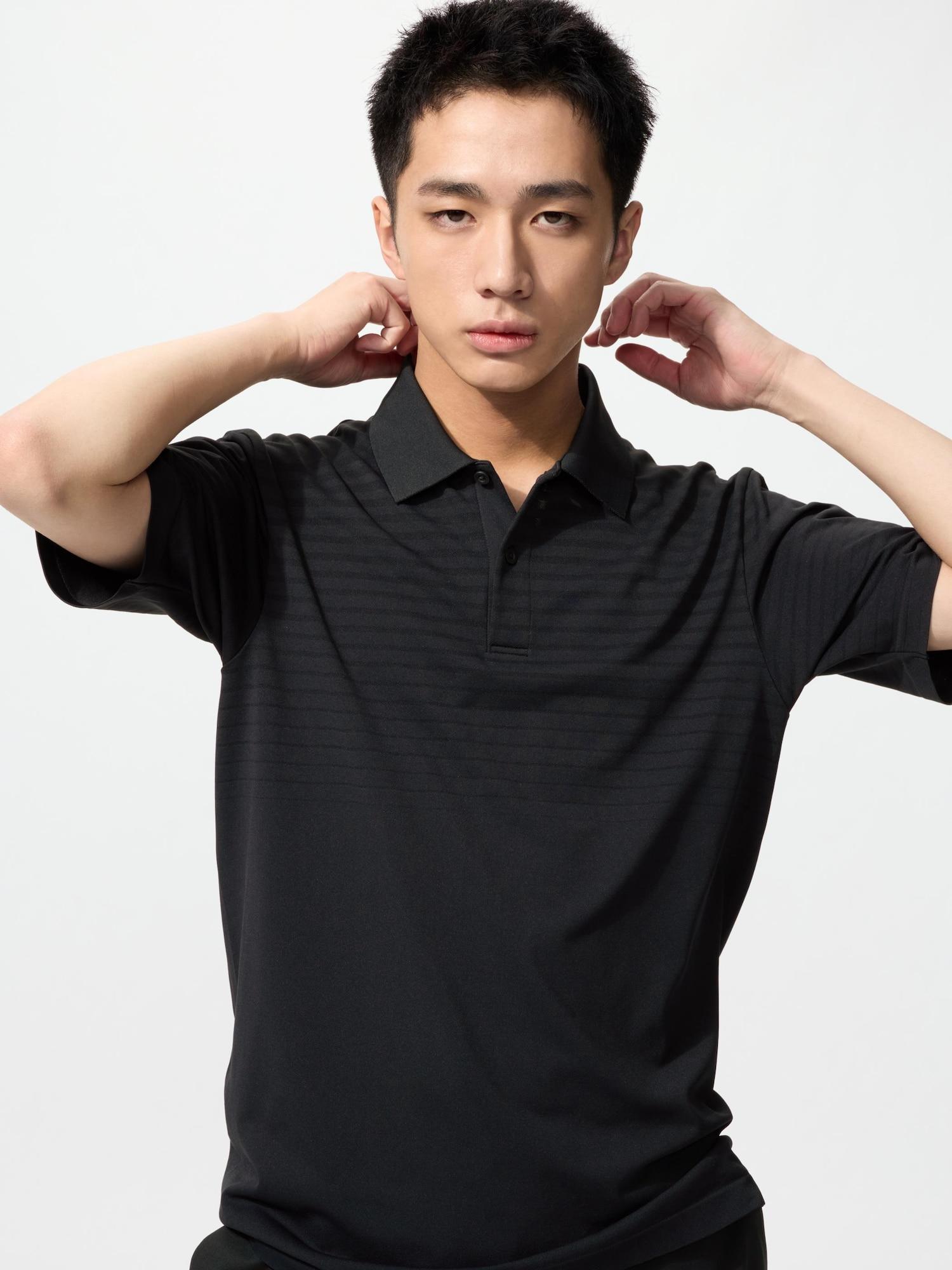 

Рубашка поло Uniqlo Japan Dry Ex 09 BLACK/XS