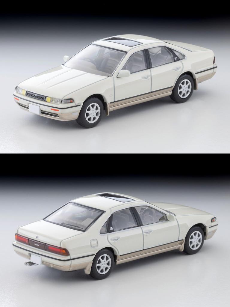 TOMYTEC Tomica Limited Vintage Neo Nissan Cefiro Town Ride SV 1991 Model 339373 1/64 LV-N319c White/Beige (Finished Product)