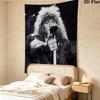 John Francis Bongiovi Jr Wall Tapestry Aesthetic Wall Hanging Printed Fabric Blanket Decorative Tapestries For Bedroom Living Room Home Decor