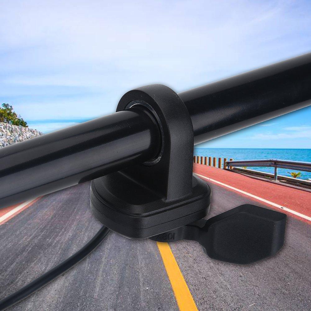 Scooter Electric Bike Throttle Twist Thumb Throttle Speed Control Speed Control Left/Right Handle Easy Installation Black (Right)