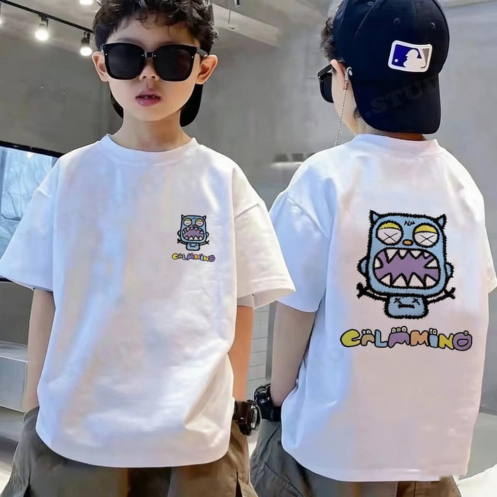 Children's T-shirt short sleeved cool cartoon comfortable printed boy's T-shirt