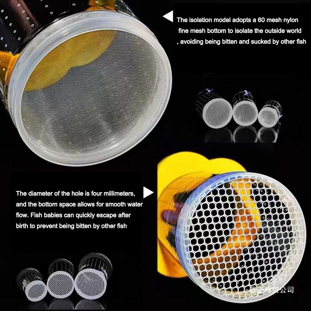 Plastikowe Pudełko Izolacyjne do Rozrodu Ryb Krewetki Gupiki Wylęgarnia Ryb Inkubator Pudełko Hodowlane Akwarium