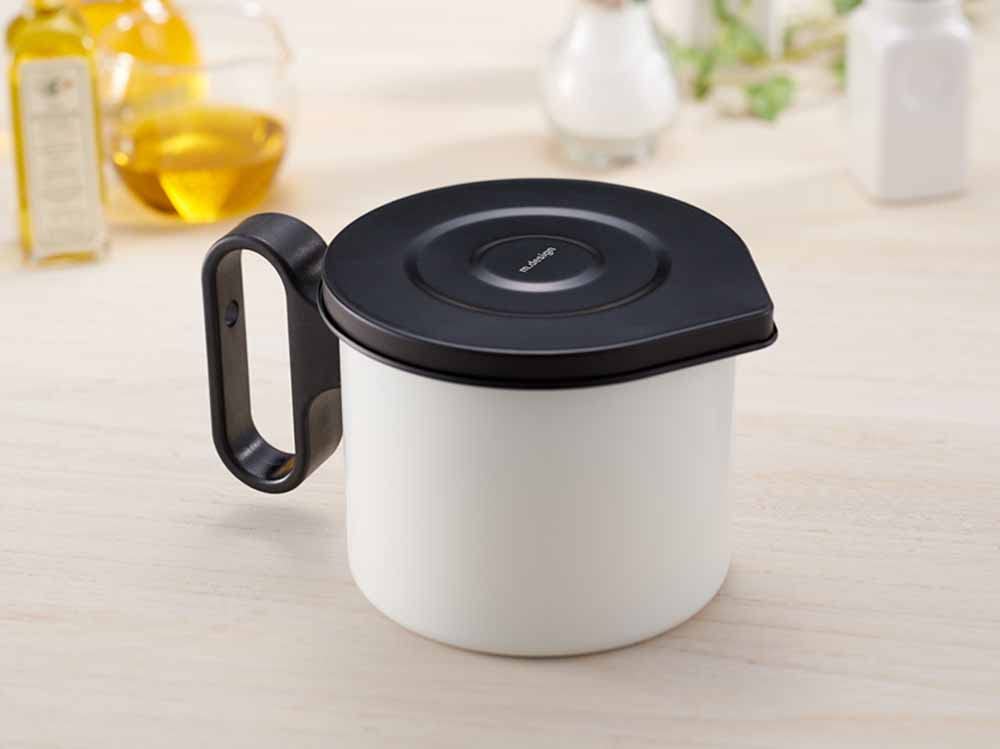 [Mannen] LMD-10 Mini Oil Pot 0.8L White – Kitchenware