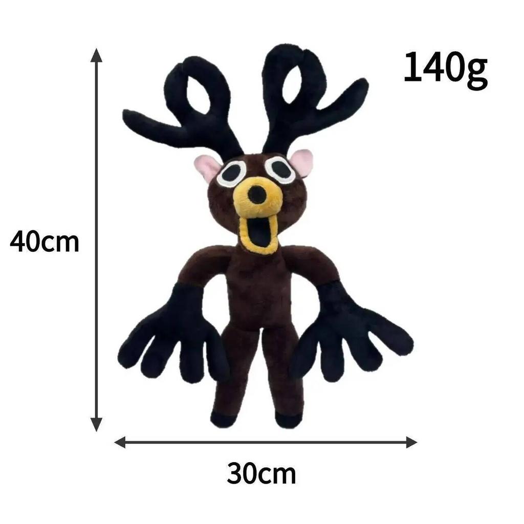 2026 New 99 Nights In The Forest Plush Game Merchandise Brown Stand And Sit Elk Deer White Owl Stuffed Doll Pillow For Kid Gifts