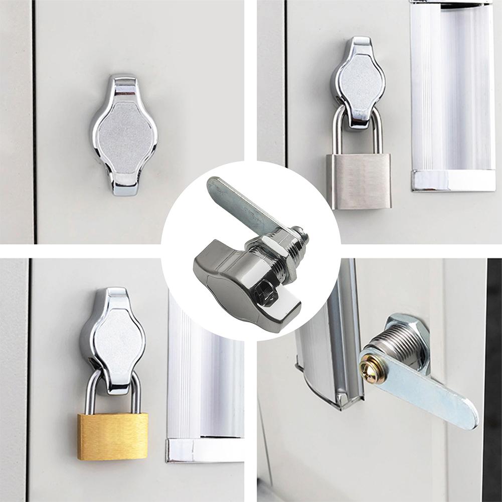 Mechanisches Nockenschloss für Schränke, schlüsselloses Design aus Zinklegierung für optimale Sicherheit