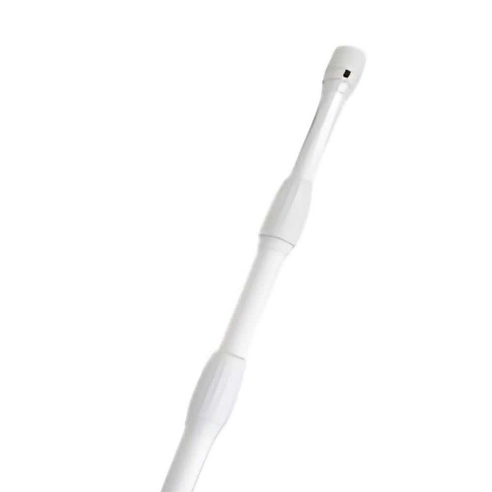 4000292 Flagpole 3m telescopic flagpole White telescopic pole 3-section 3-section