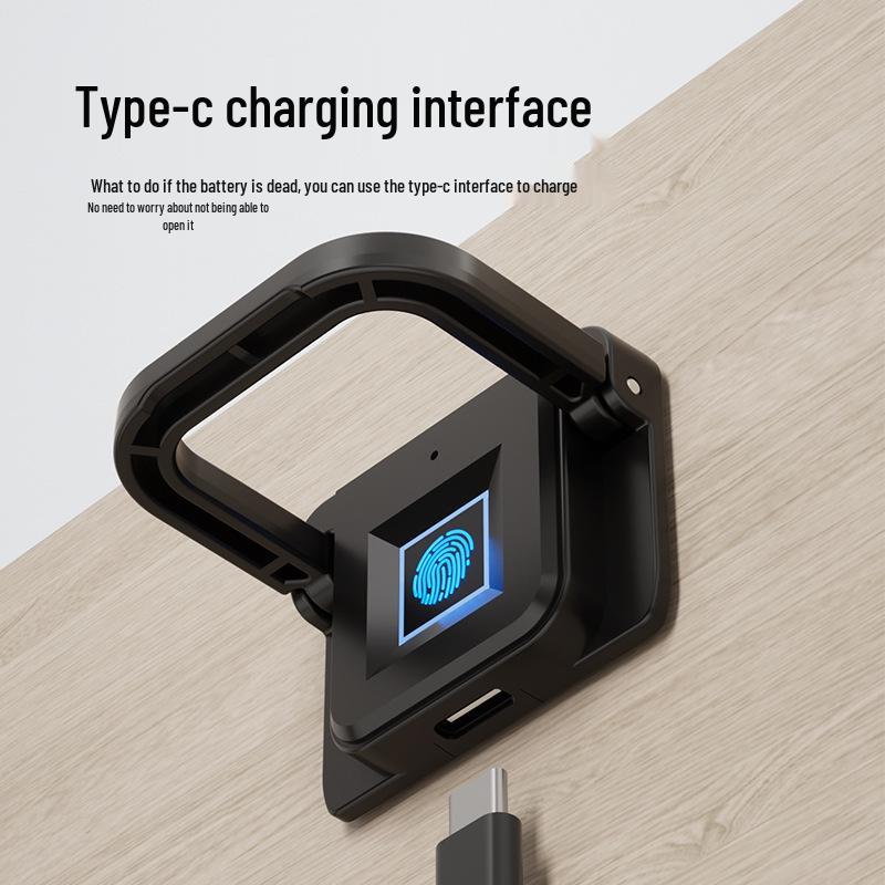 Smart Electronic Fingerprint & Password Lock for Drawers & Cabinets