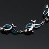 Women Bracelet Dolphin Charm Chain Bracelet