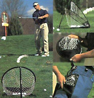 R-STYLE Approach Practice Golf Net, Foldable and Portable, Includes Practice Balls (5 Golf Balls)