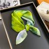 Fashion 100% Real Silk Scarf 53cm Square Bandelet Women's Silk Temperament Small Scarf Neck Decorative Wrap Printed Scarves