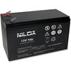 Replacement Battery for UPS - Nilox - 7 Ah - 12 V