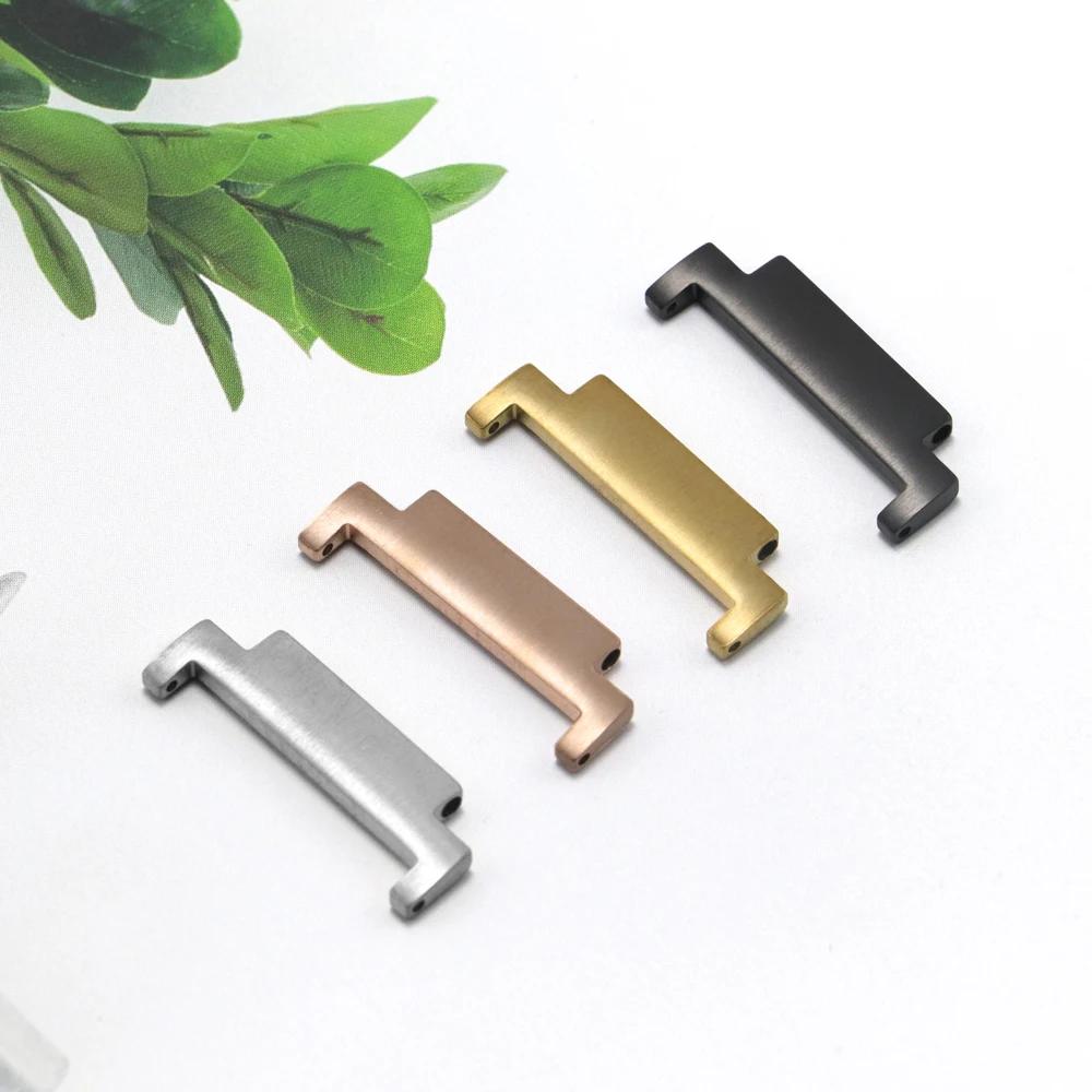 2pcs Strap Adapters 20mm To 18mm 20mm 22mm To 22mm 22mm To 20mm Quick Release Pins Connectors Watch Band Spring Bars Accessories