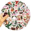 50 Stück Weihnachten Ästhetik Dekorationen Graffiti Aufkleber DIY Handy Gitarre Laptop Notizbuch Koffer Tasse Wasserdichter Aufkleber Abziehbilder