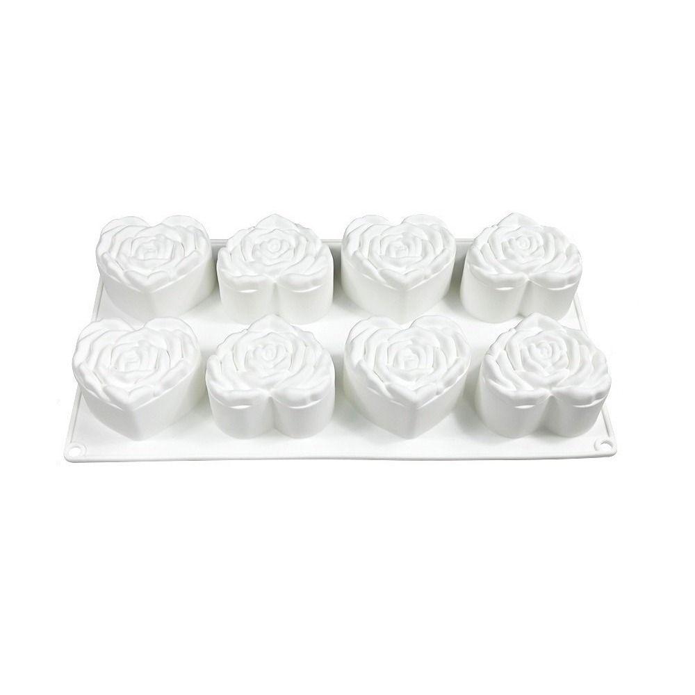 Heart Shaped Mousse Cake Mold Nonstick Silicone Cake Mold Gift Dessert Mold Valentine's Day