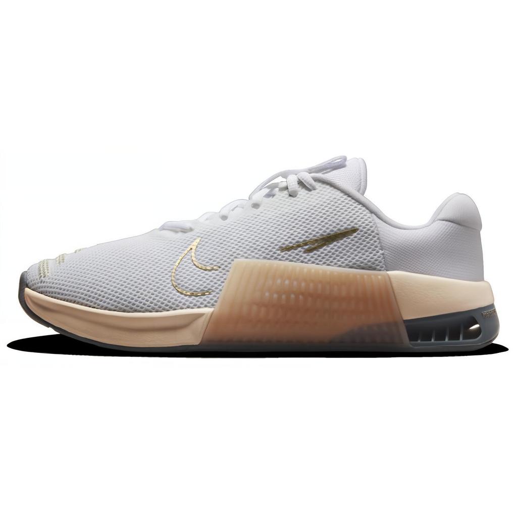 Nike Metcon 9 White Gold Sanddrift Women Sneakers Metallic-Gold-Grain DZ2537-104