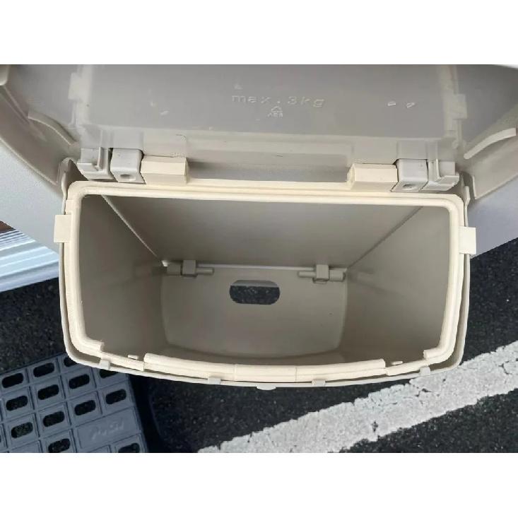 Caravan Trash Can Hartal Bracket D Ring Beige Grey Trash Bin Holder For LMC Hobby Dethleffs Camper Motorhome RV Sanitary Storage