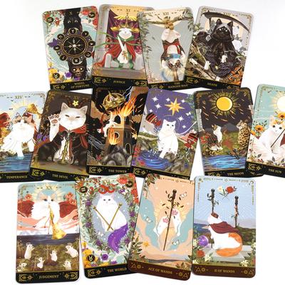 Tarot Kartları Okyanusun Fısıltıları Kahin Kart Oyunları Seti Parti Eğlencesi Yetişkin Çocuklar İçin Masa Oyunları Parti Eğlencesi Masa Oyunu