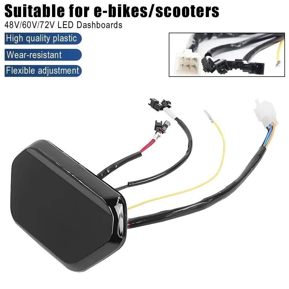 Digital Display Electric Scooter Dashboard Voltage Compatible LCD Display Meter  Vehicle Dashboard
