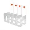 Clear Acrylic Handbag Storage Rack Women Stackable Design Stylish