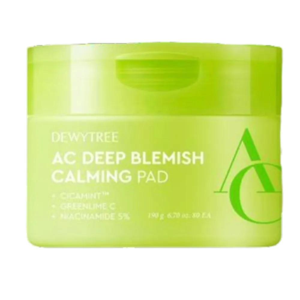 DEWYTREE AC Deep Blemish & Dark Spot Lean Pads 80 Sheets, 2 Packs