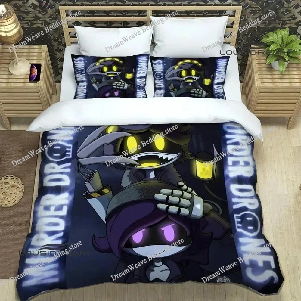 Cartoon M-Murder Drones Bedding Sets Exquisite Bed Supplies Set Duvet Cover Bed Comforter Set Bedding Luxury Quilt Cover963963