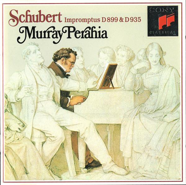 

CD SCHUBERT MURRAY PERAHIA Impromptus D 899 935 SK37291 Sony Classical US Classical Used