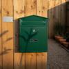 Wall Mounted Mailbox Secure Key-Operated Lock Easy to Accessible