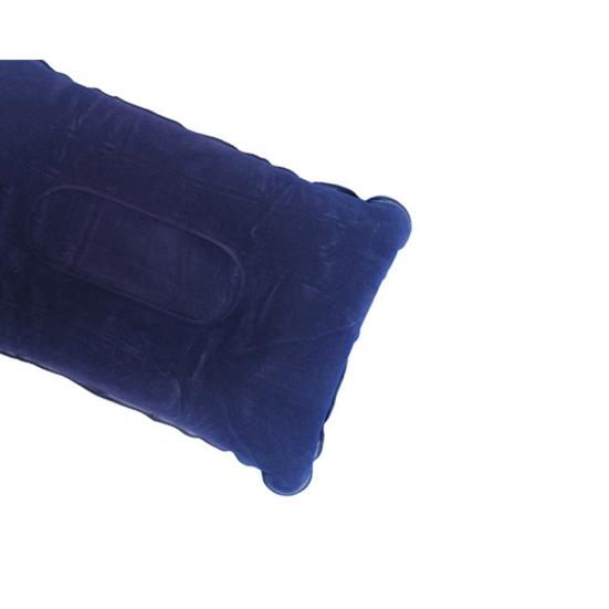 Portable Outdoor Non-Leakage Flocking Inflation Pillow Travel Camping Cushion