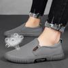 Fashion 2024 Men's New Fashion Style Men's Shoes  Versatile Comfortable Casual Slip-On Slip On Shoes