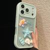 Ocean 3D Doll Phone Case with Chain for Apple 14/15Pro/16/17ProMax