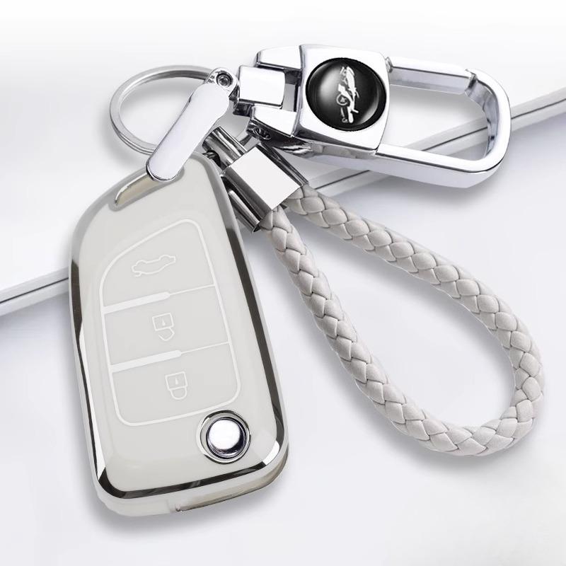 Universal Tpu Key Cover For Dongfeng E70/Ax3/Ax4/Ax5/Ax7/Mx5 - Protective Key Fob Case Keybag Keychain