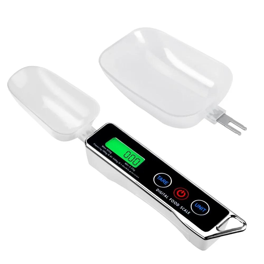 

Electronic Kitchen Scale Spoon 500g 0.01g Mini Kitchen Tool for Milk Coffee Tea Removable with Scale Kitchen Tools