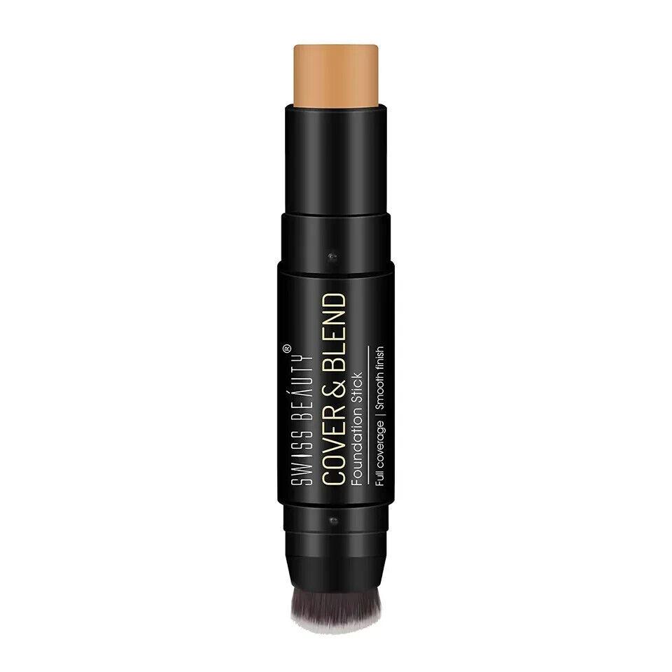 @ Swiss Beauty Стик-тональное средство Cover & Blend Цвет Сандаловое дерево 12 г z555 VD-654-СКИДКА 60%