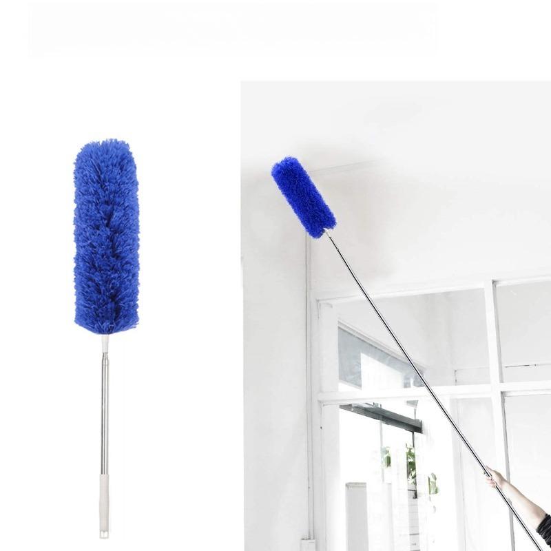 

2.5M Extendable Microfiber Duster - Telescopic Cleaning Brush for High Ceiling, Car & Home, Soft Dust Removal Tool