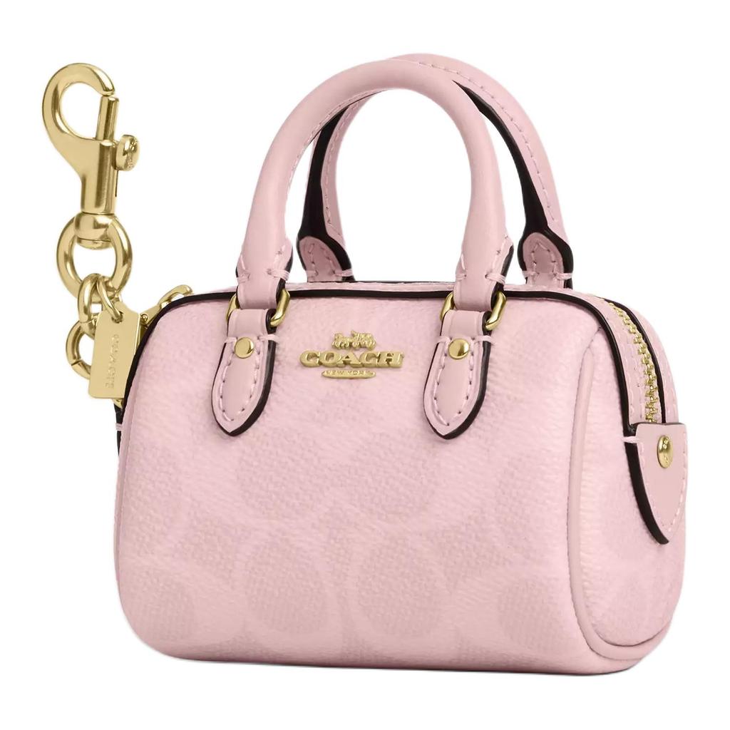 New COACH Rowan Leather Bag Accessory Mini Women's Pink CX068-IMPO