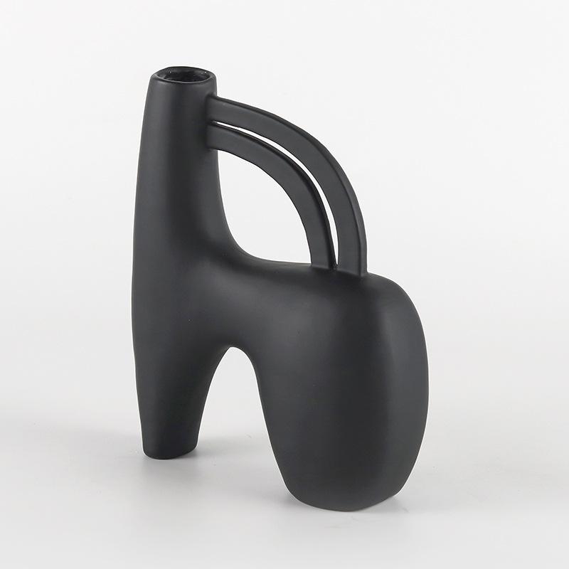 

Современная креативная абстрактная цветочная композиция ваза украшения модель комнаты гостиная кабинет художественный мягкий декор аксессуары для дома цветы