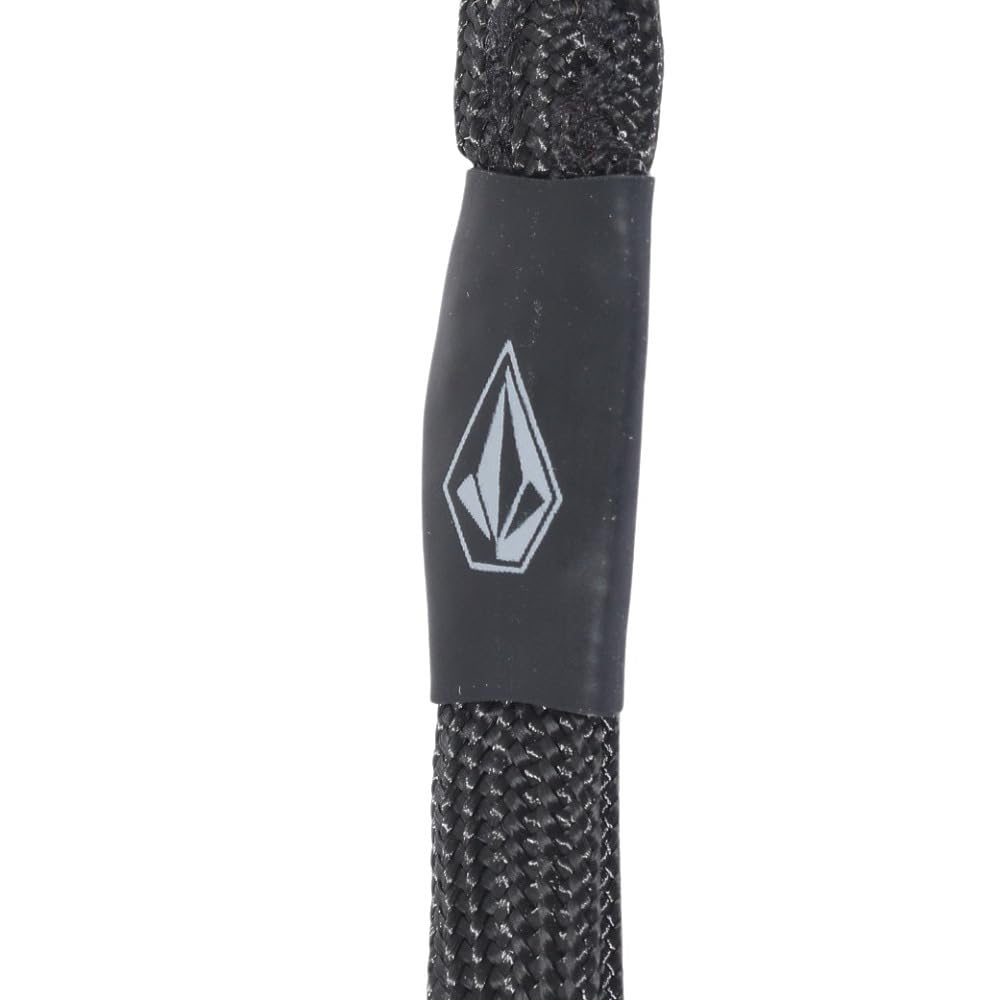 Volcom Snowboard Leash with Carabiner JP LEASH for Snowy (Board Hook) [J67524JA / CORD] Mountains, Black/White
