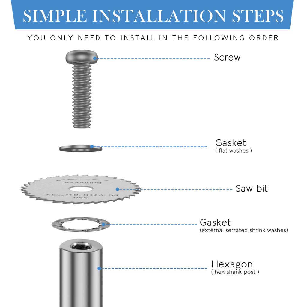 32/44mm Mini Circular Saw Blade ABS PVC Pipe Cutting Disc High Speed Steel Inside Pipe Cutter Blade Plumbing Repairing Tools