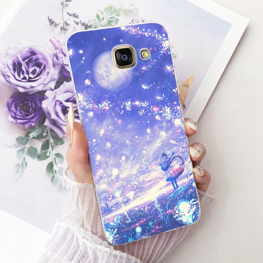For Samsung A5 2016 2017 Case A520F Cover butterfly Silicone TPU Soft Back Cover Case For SamsungA5 2016 A510F Protective Shell