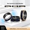 Smart Ring: Message Display, Call Vibration, Health & Sleep Monitor, Gesture-Controlled Short Video